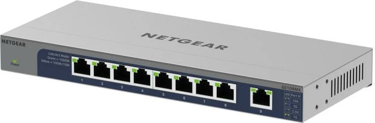 Switch Netgear GS108MX-100EUS 8 porta 100 Mbps