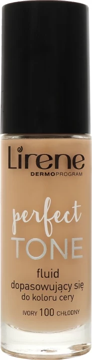 Krem pudër Lirene PERFECT TONE, 100 Ivory, 30 ml