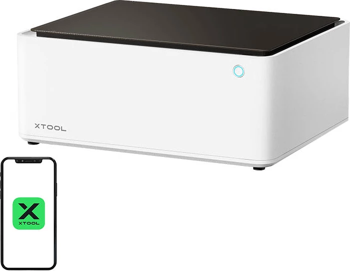 Makineri për gdhendje me lazer xTool M1, 10W, multifunksionale, e bardhë