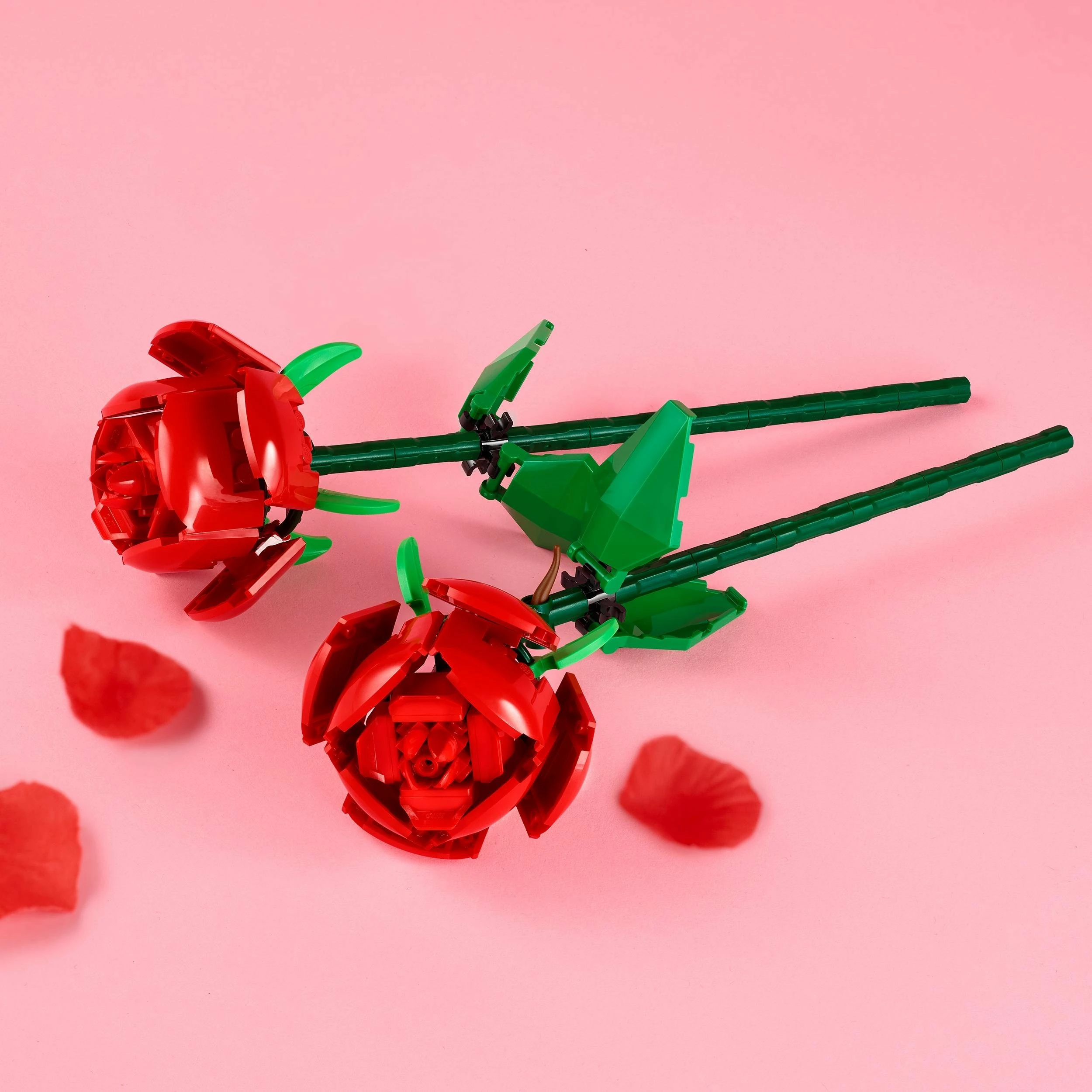 Set ndërtimi LEGO Roses 40460, 120 copë, 8+ vjeç, 2 trëndafila, e kuqe/jeshile