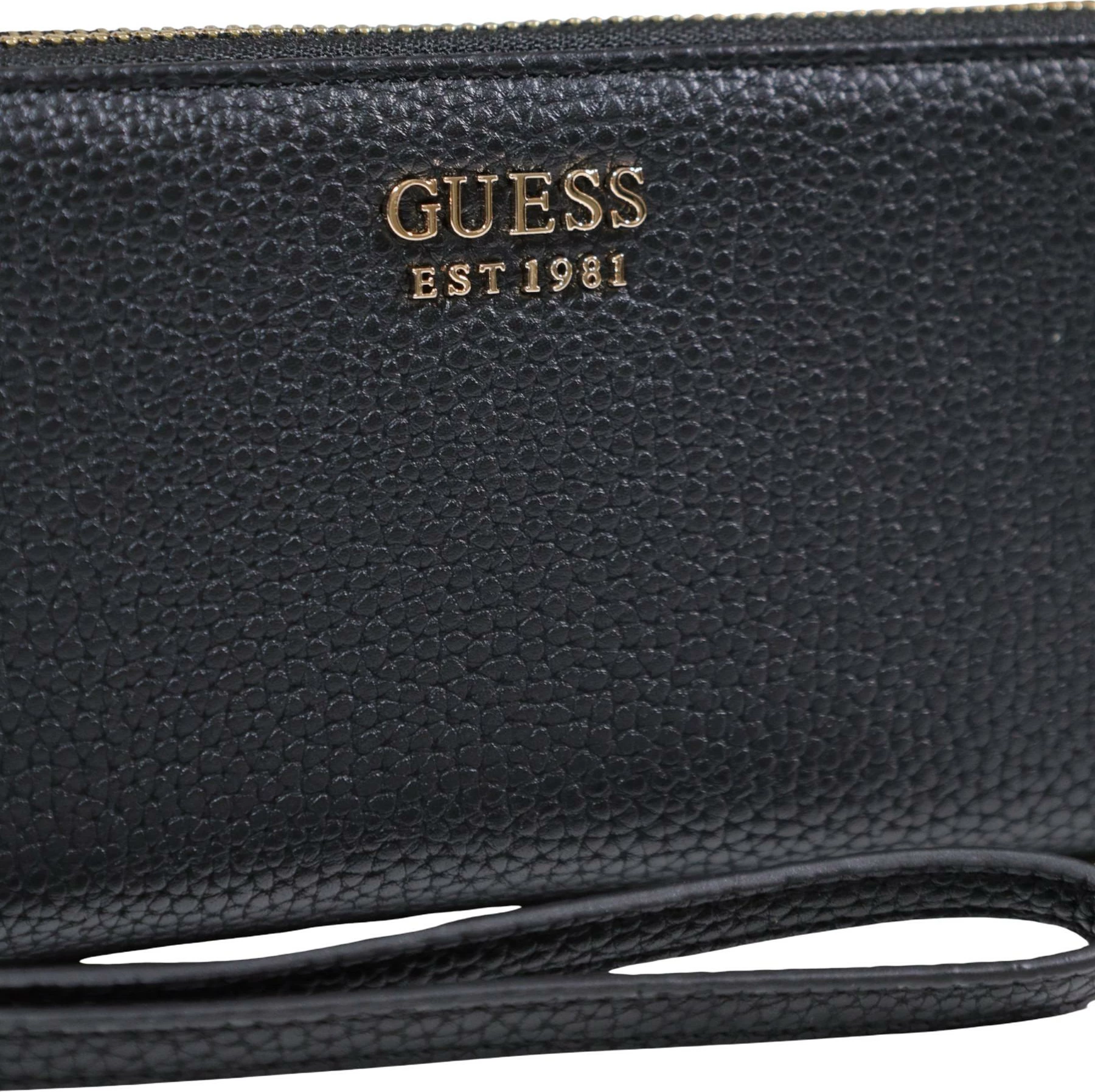Portofol për femra Guess Brenton SLG LRG Zip Around SWPG96 48146, i zi