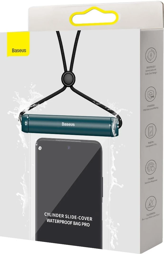 Mbështjellës Baseus FMYT000003 për celular, i papërshkueshëm nga uji, Blu