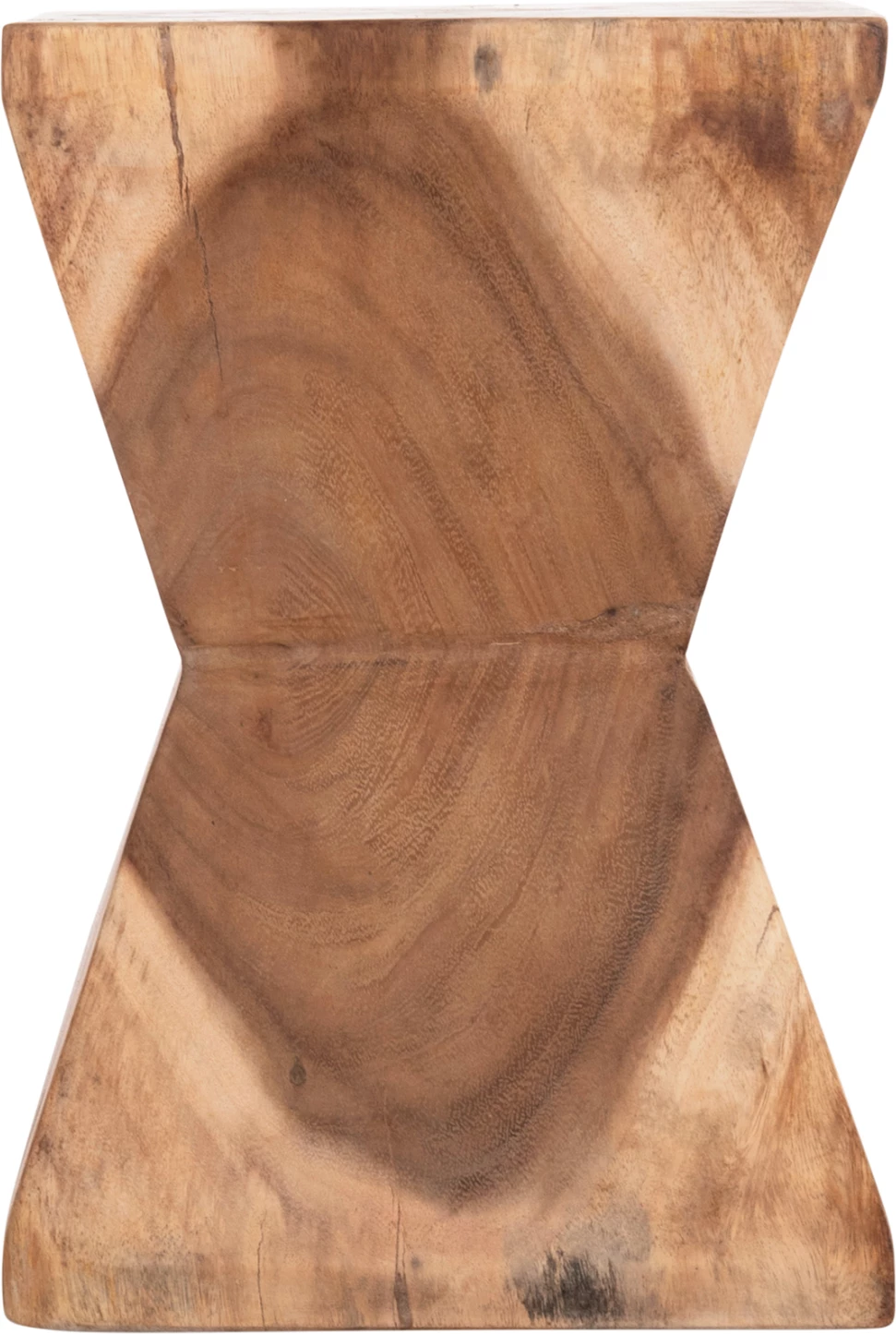 Stool ANVIL, dru suar natyral, 31x31x45cm