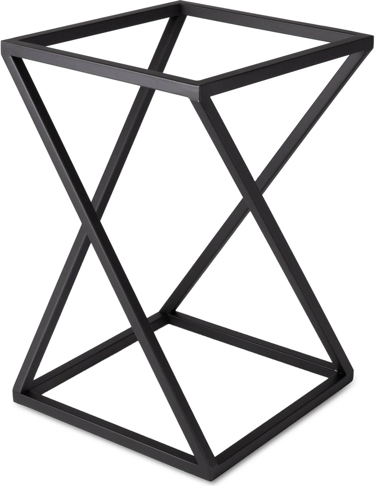 Stendë bufeti, Fine Dine Skiatos, 200x200x300 mm, çelik inox i veshur me pluhur, e zezë