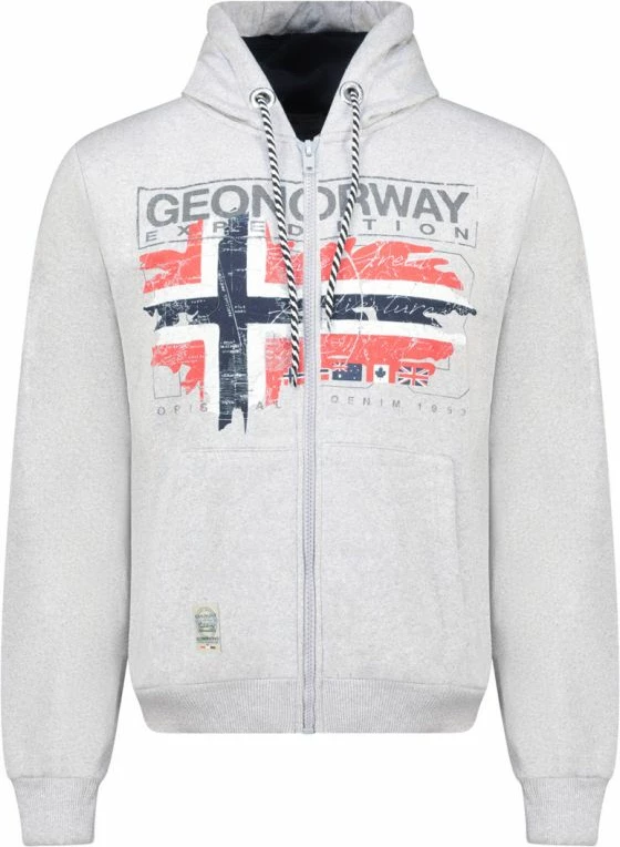 Duks për meshkuj Geographical Norway, gri [Madhësia: XXL]