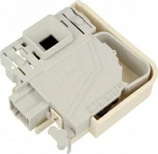 Bllokadë dere elektromagnetike NoName 9000735664 / 00633765, 3-pin, për lavatriçe/tharëse Bosch/Siemens, gri e çelët
