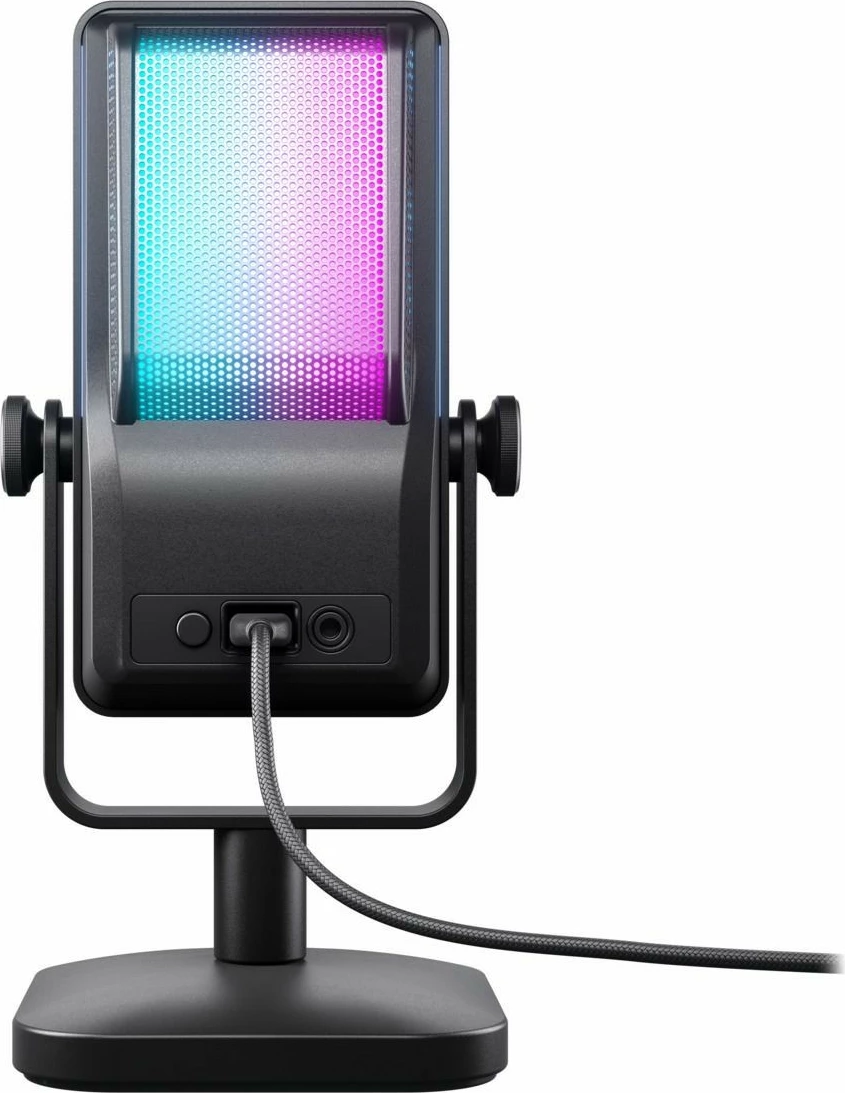 Mikrofon tavoline Cherry Ngale R, USB, 24 bit, 96 kHz, RGB, i zi