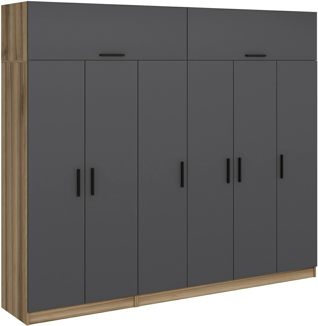 Dollap Skye Decor, ngjyrë antracit, 7530