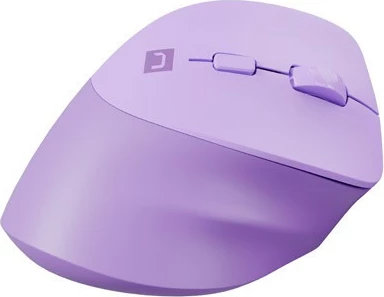 Maus vertikal pa kabllo Natec Crake 2, 6 butona, Bluetooth/2.4GHz, lavender