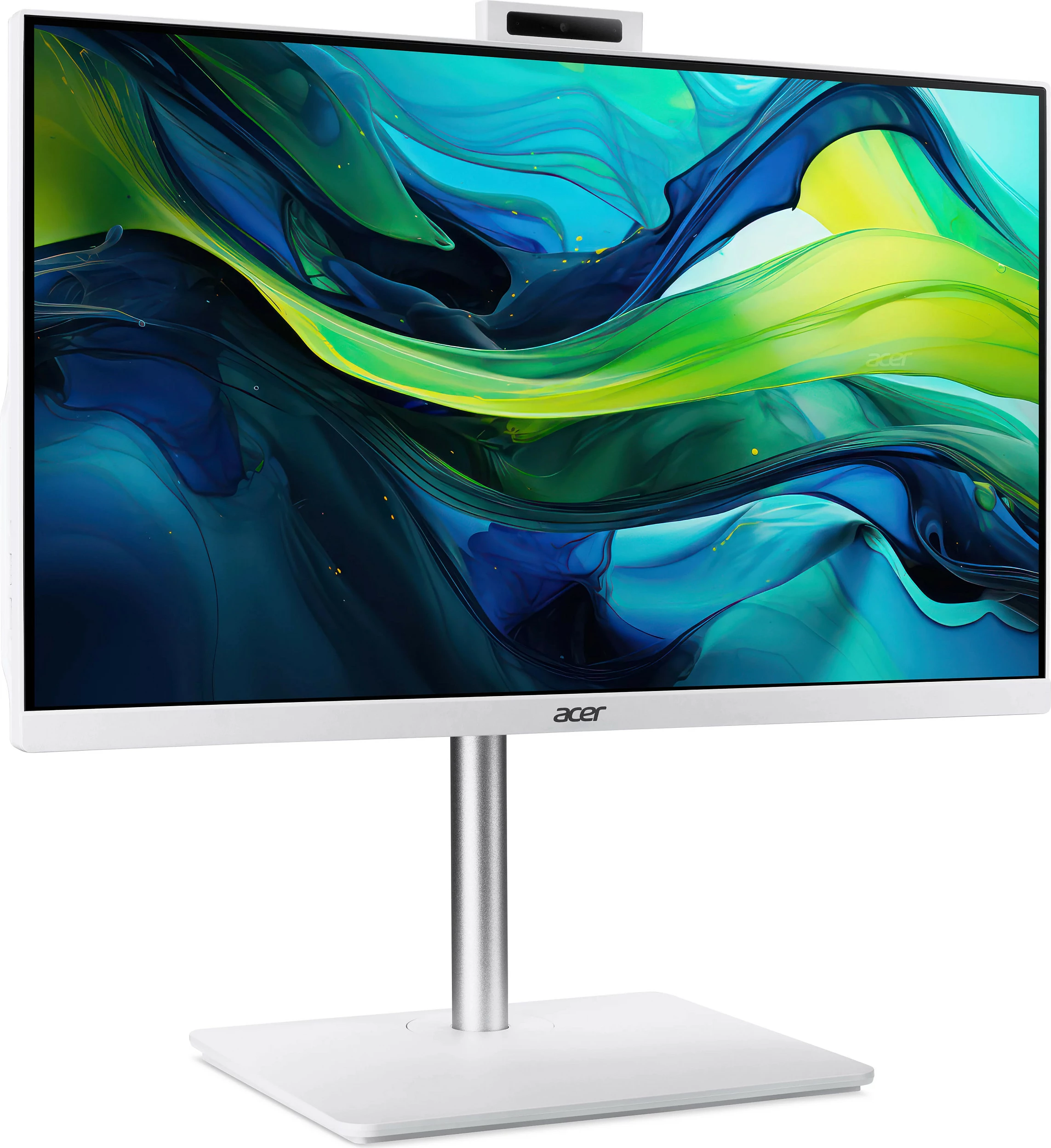 Kompjuter All-in-One Acer Aspire C24-A, 23.8", Core 5 120U, 16GB RAM, 512GB SSD, Windows 11 Home, i bardhë/silver