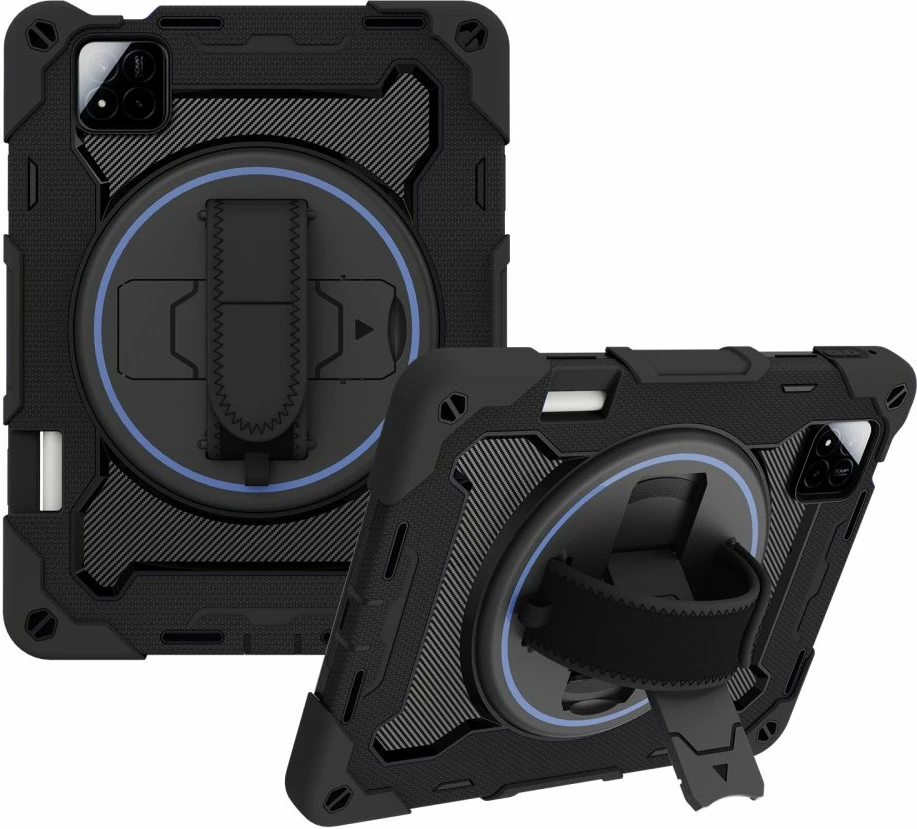 Mbështjellës Tech-Protect Solid për Xiaomi Pad 7 / 7 Pro, i zi