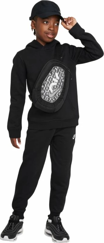 Pantallona sportive Nike Club Fleece për fëmijë, të zeza [Madhësia: M]
