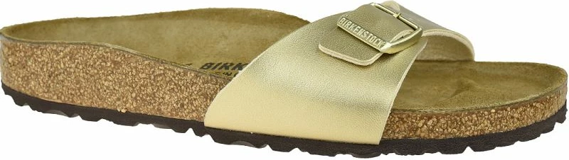 Papuqe për femra Birkenstock, të arta [Madhësia: 41]