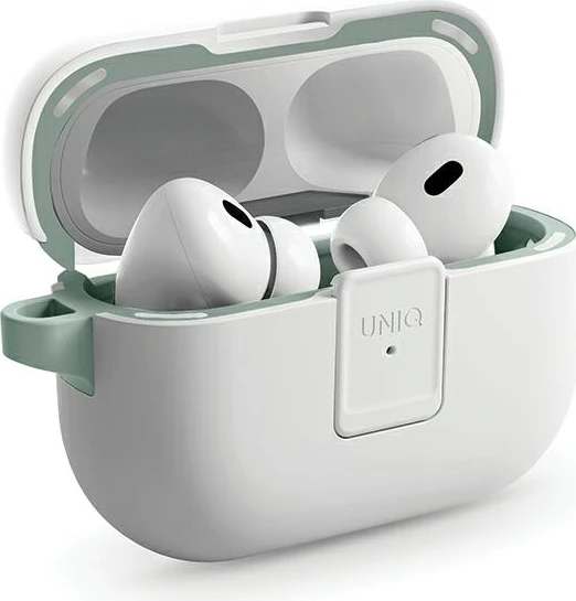 Mbështjellës UNIQ Clyde Lock Case për AirPods Pro 2, bezhë dhe e verdhë