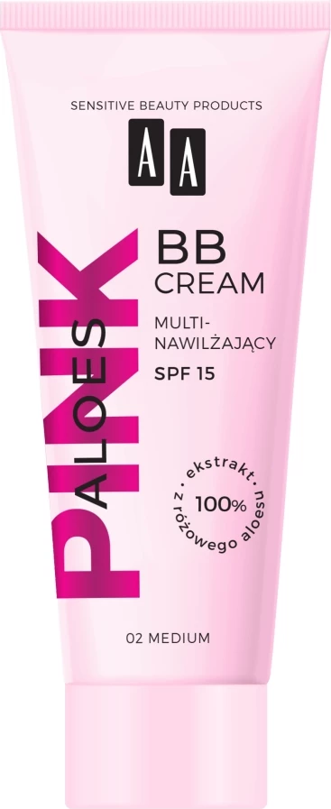BB kremë AA Aloes Pink Multi-Hydrating 02 Medium 30ml
