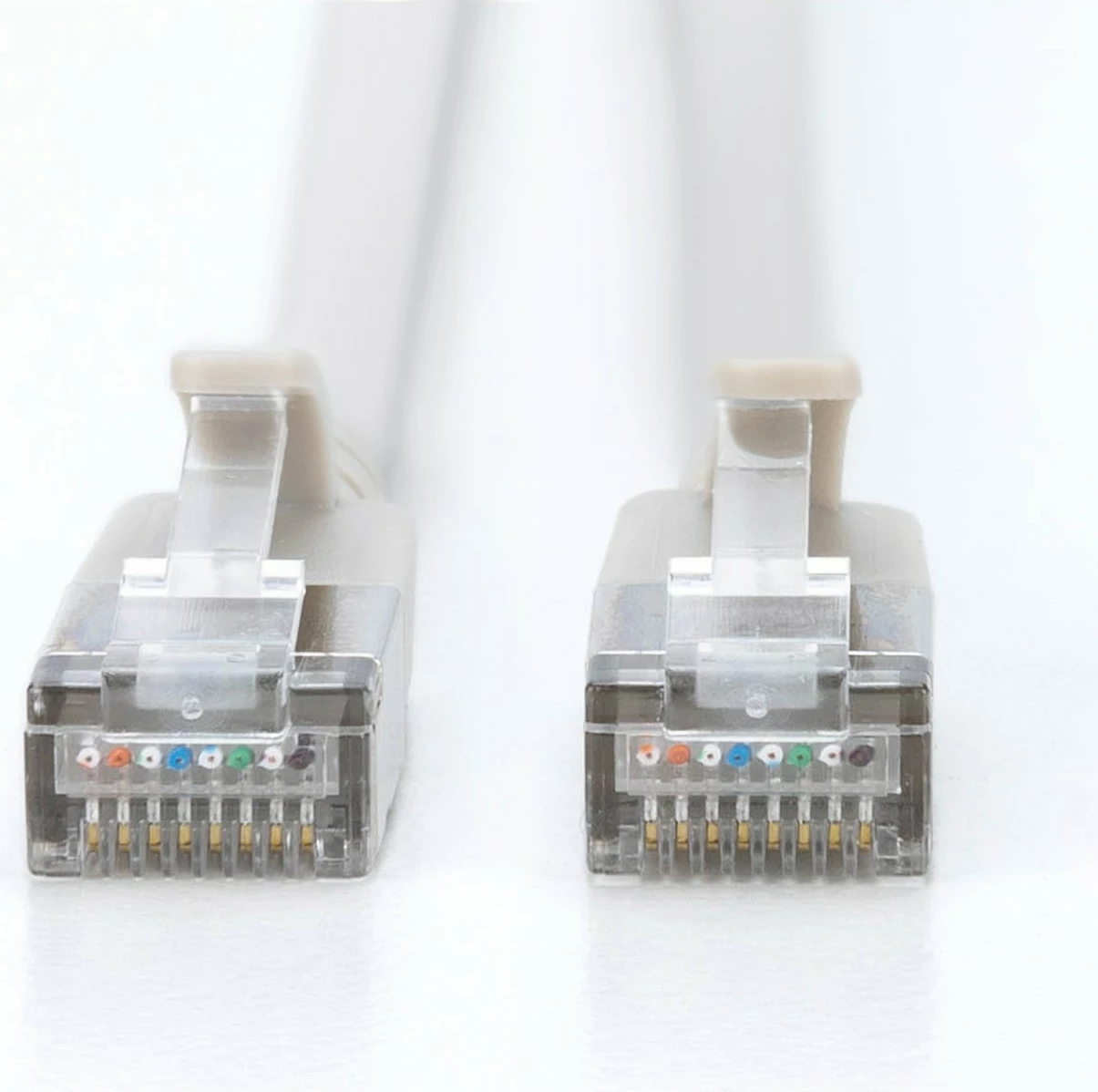 Kabllo rrjeti Digitus Cat6a F/FTP Slim 2m, gri