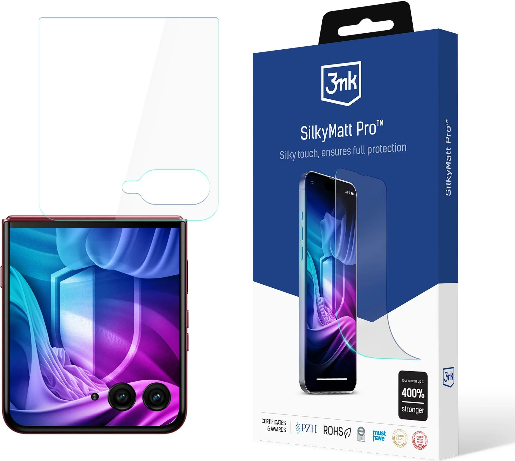 Fletë mbrojtëse mat 3mk Silky Matt Pro për Motorola Razr 60 Ultra