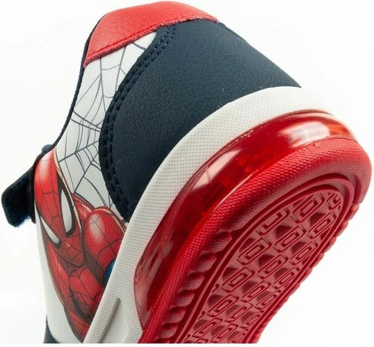 Atlete fëmijësh Leomil Spiderman me drita LED, të bardha