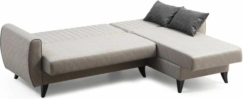 Kënd-sofë krevati Atelier del Sofa, Alkon, ngjyrë gri e çelët