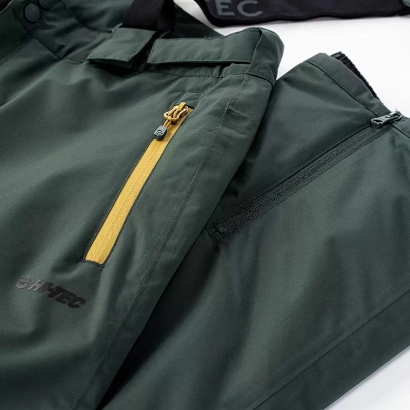 Pantallona për ski Hi-Tec për meshkuj, të gjelbërta [Madhësia: XXL]