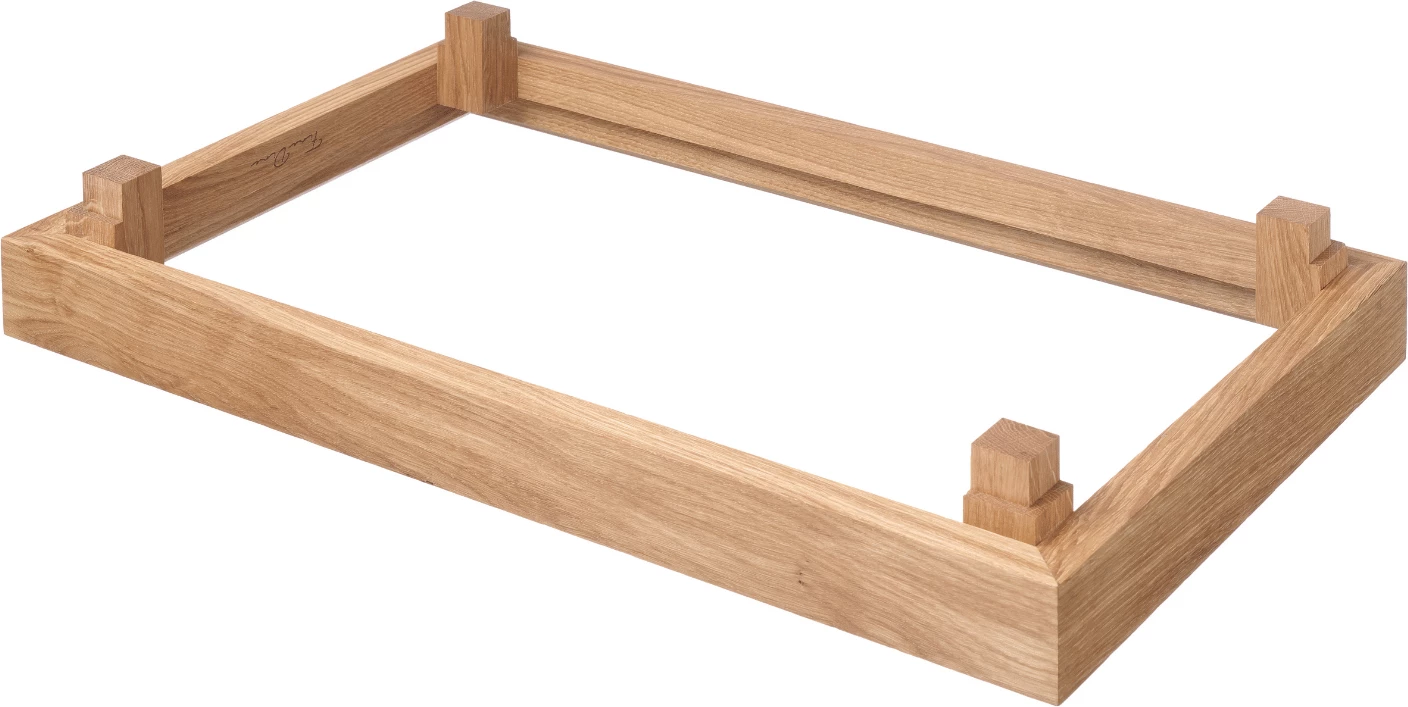 Kornizë ekspozimi bufeti, Fine Dine, Madeira overlay GN 1/1, dru lis, kafe