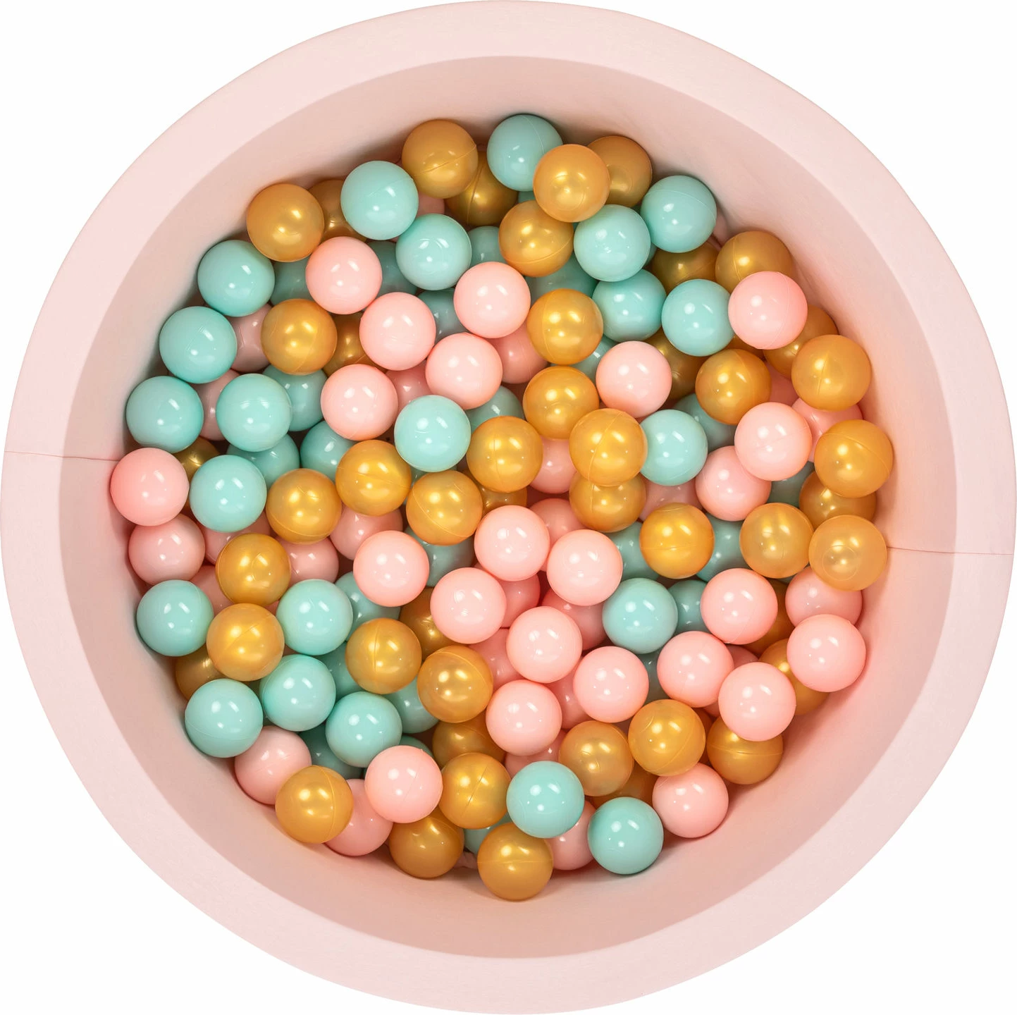 Pishinë me topa për fëmijë, ngjyrë rozë, Bubble Pops v6, Evila Originals