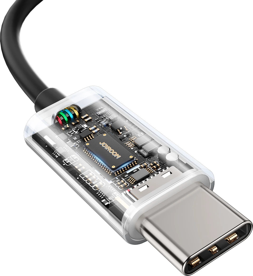 Kufje in-ear Joyroom TYPE-C JR-EC07 me mikrofon, USB-C, të zeza