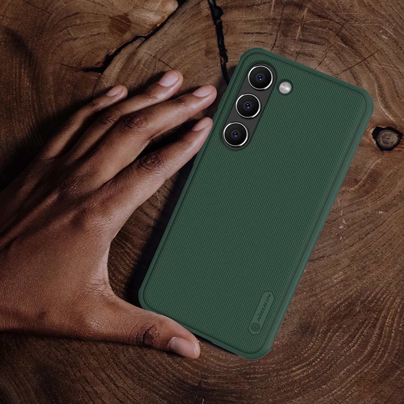 Mbështjellës Nillkin Super Frosted Shield Pro për Samsung Galaxy S23+, i kuq