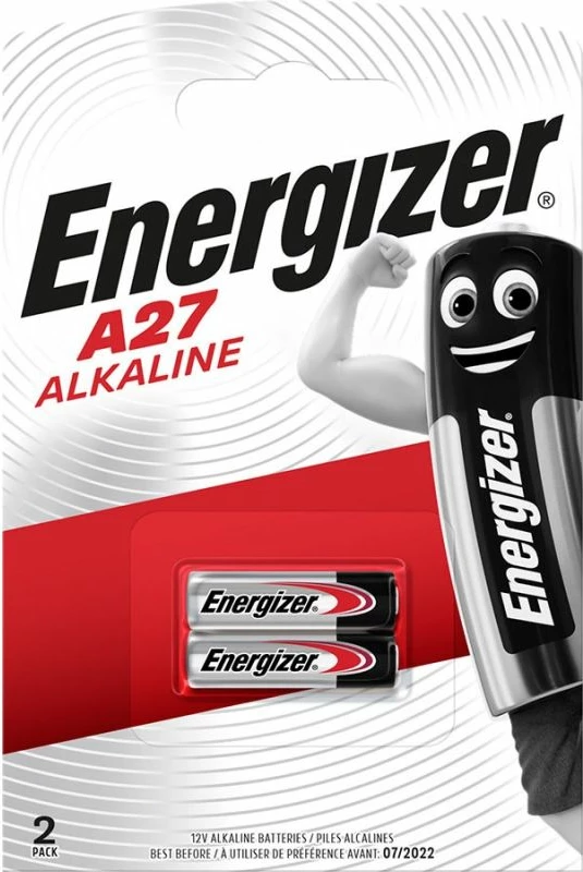 Bateri alkaline ENERGIZER A27 12V, 2 copë