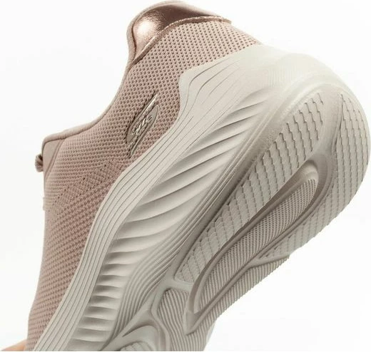 Atlete femra Skechers Bobs Squad Waves, bezhë