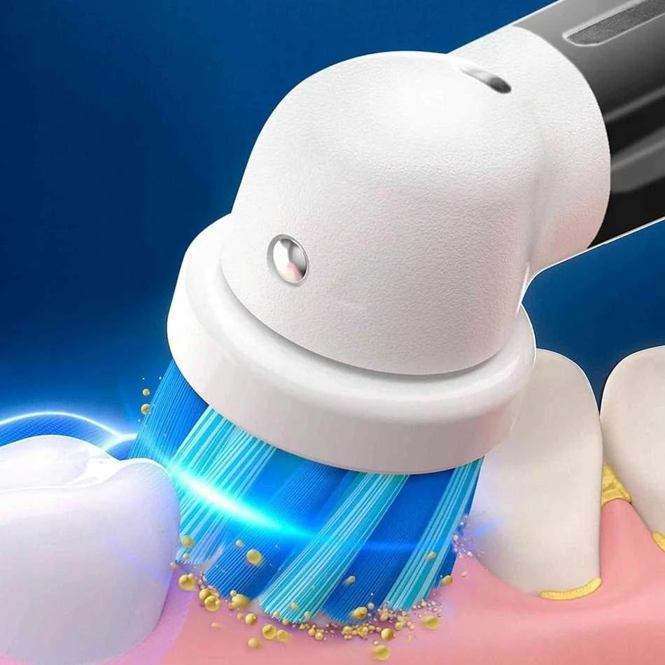 Furçë dhëmbësh elektrike Oral-B Vitality Pro Kids 103 Spiderman, 2 mënyra, me bateri, 1 kokë, Blu