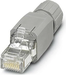 Konektor RJ45 Phoenix VS-08-RJ45-5-Q/IP20, Cat5, i mbrojtur (shielded), AWG 26/23, gri