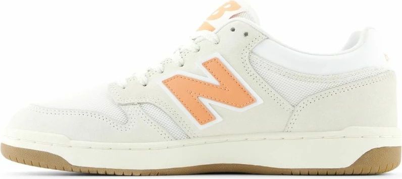 Atlete për meshkuj New Balance, të bardha dhe portokalli