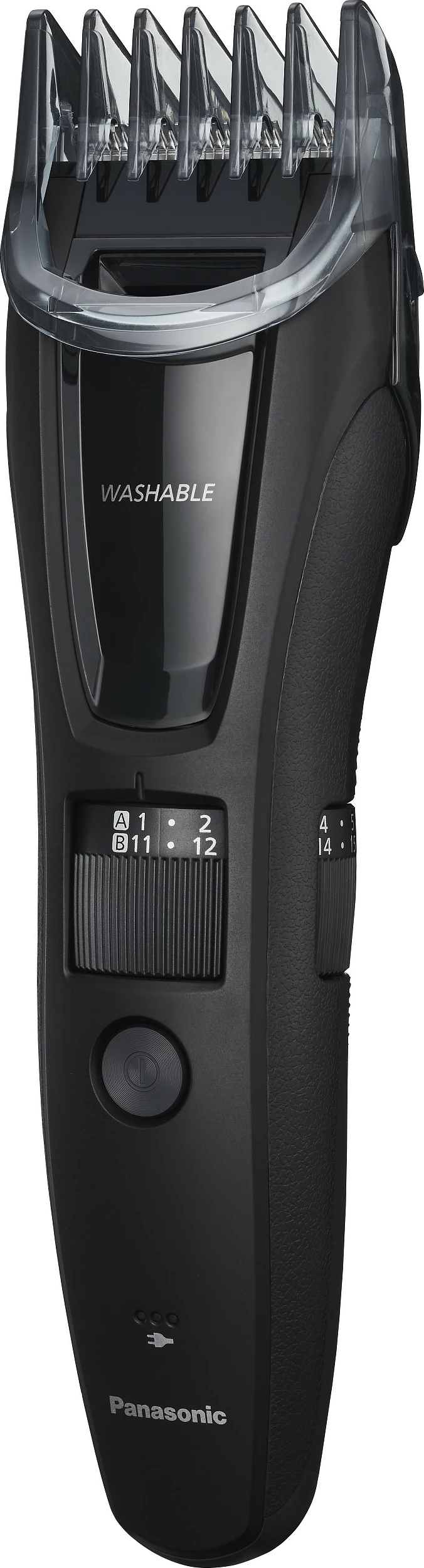 Makinë rroje Panasonic ER-GB61-K503, trimmer 3-në-1 për mjekër dhe flokë, e zezë