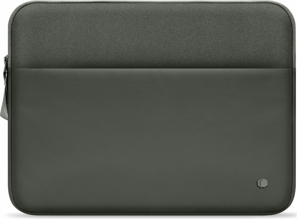 Çantë sleeve për laptop Tech-Protect Sleeve 13-14", me xhep për aksesorë, jeshile, 1 copë