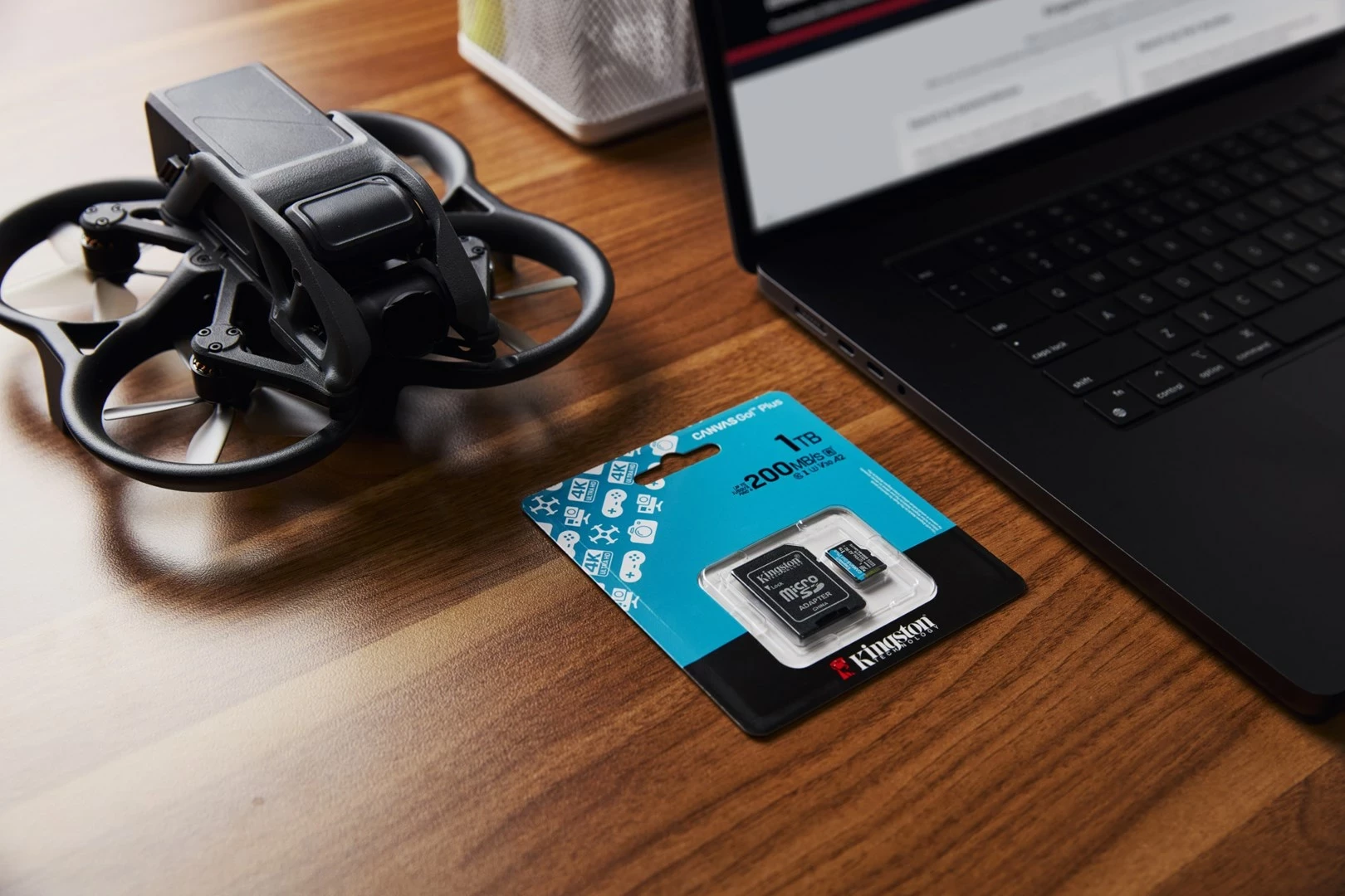 Kartë memorie Kingston Canvas Go! Plus 1TB SDXC, 200MB/s, e zezë