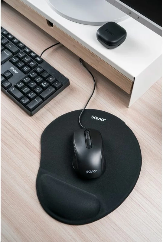 Tastierë Savio për e-sport, e zezë