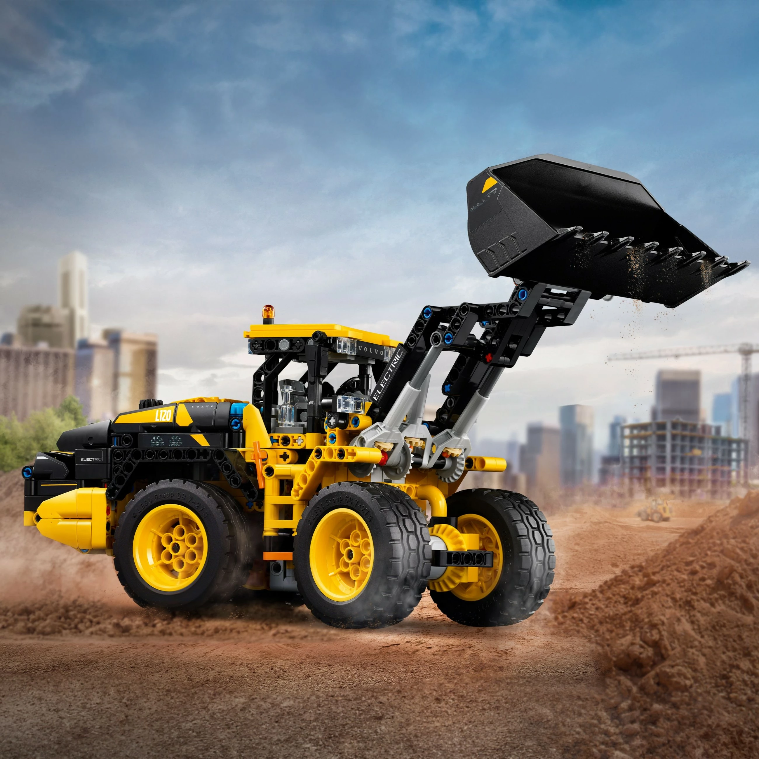 Set ndërtimi LEGO Technic Volvo L120 Electric Radlader 42209, 973 pjesë, multingjyrësh