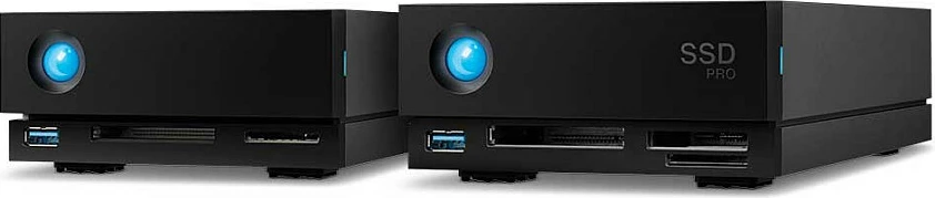 Hard disk i jashtëm LaCie 1big Dock, 8TB, Thunderbolt 3, 3.5" 7200RPM, i zi