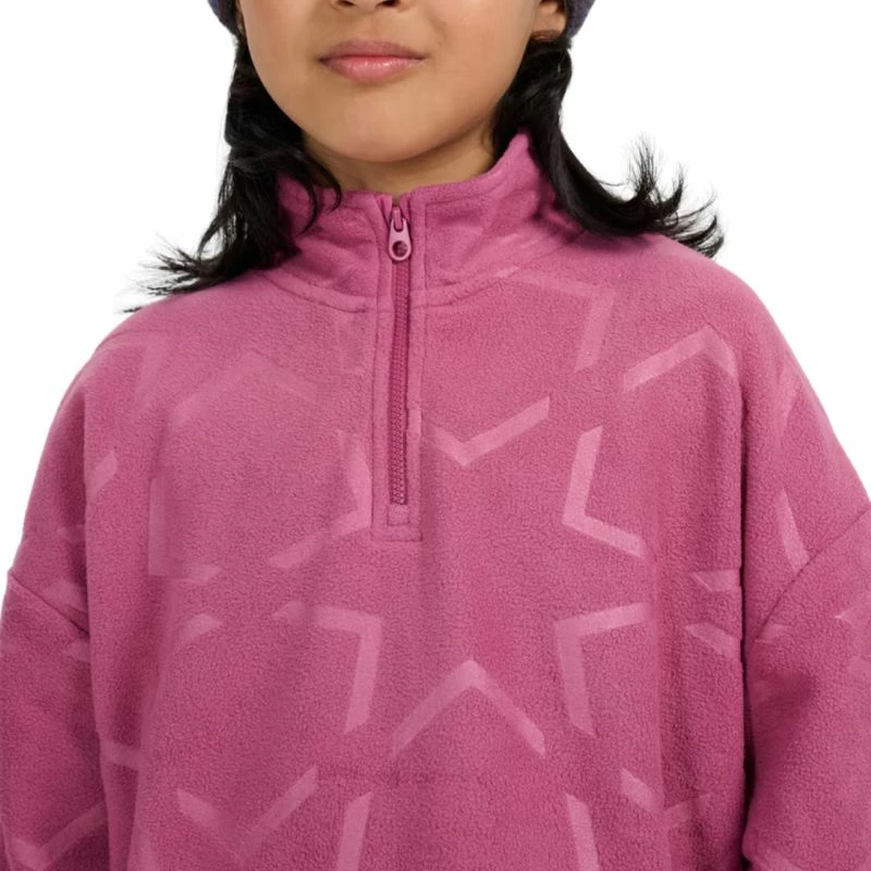 Fleece për femra 4F, rozë e errët