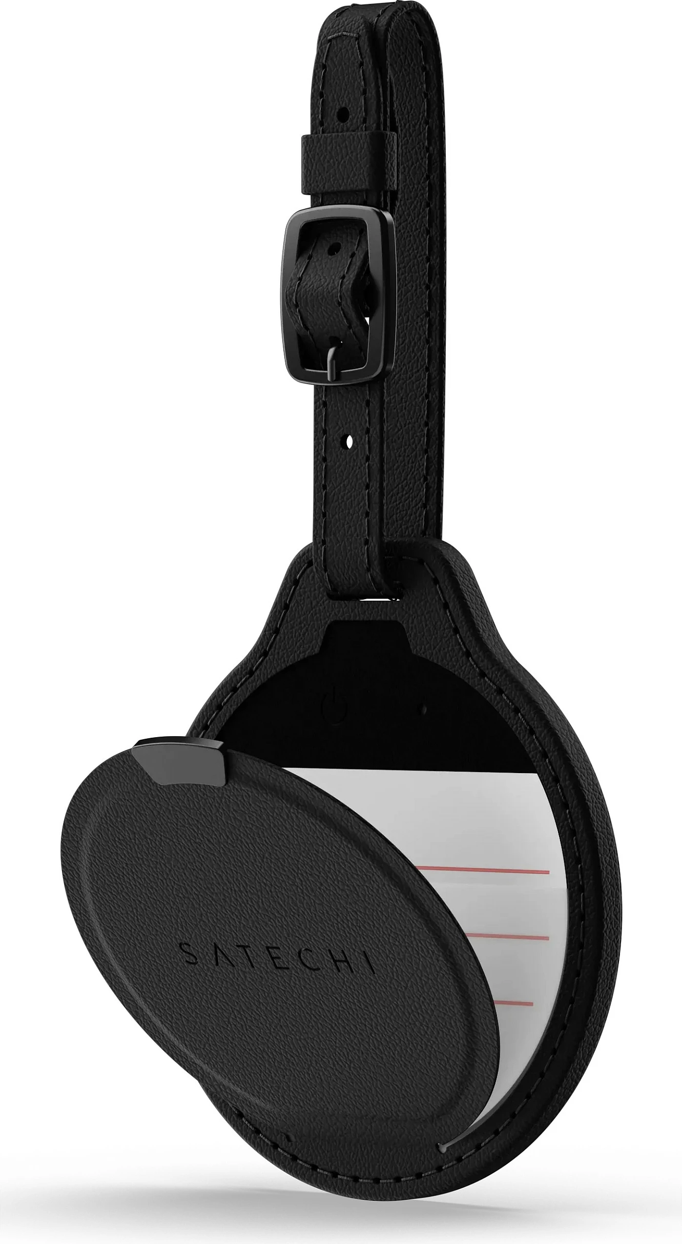 Varëse për çantë Satechi FindAll, Bluetooth Tracker, e zezë