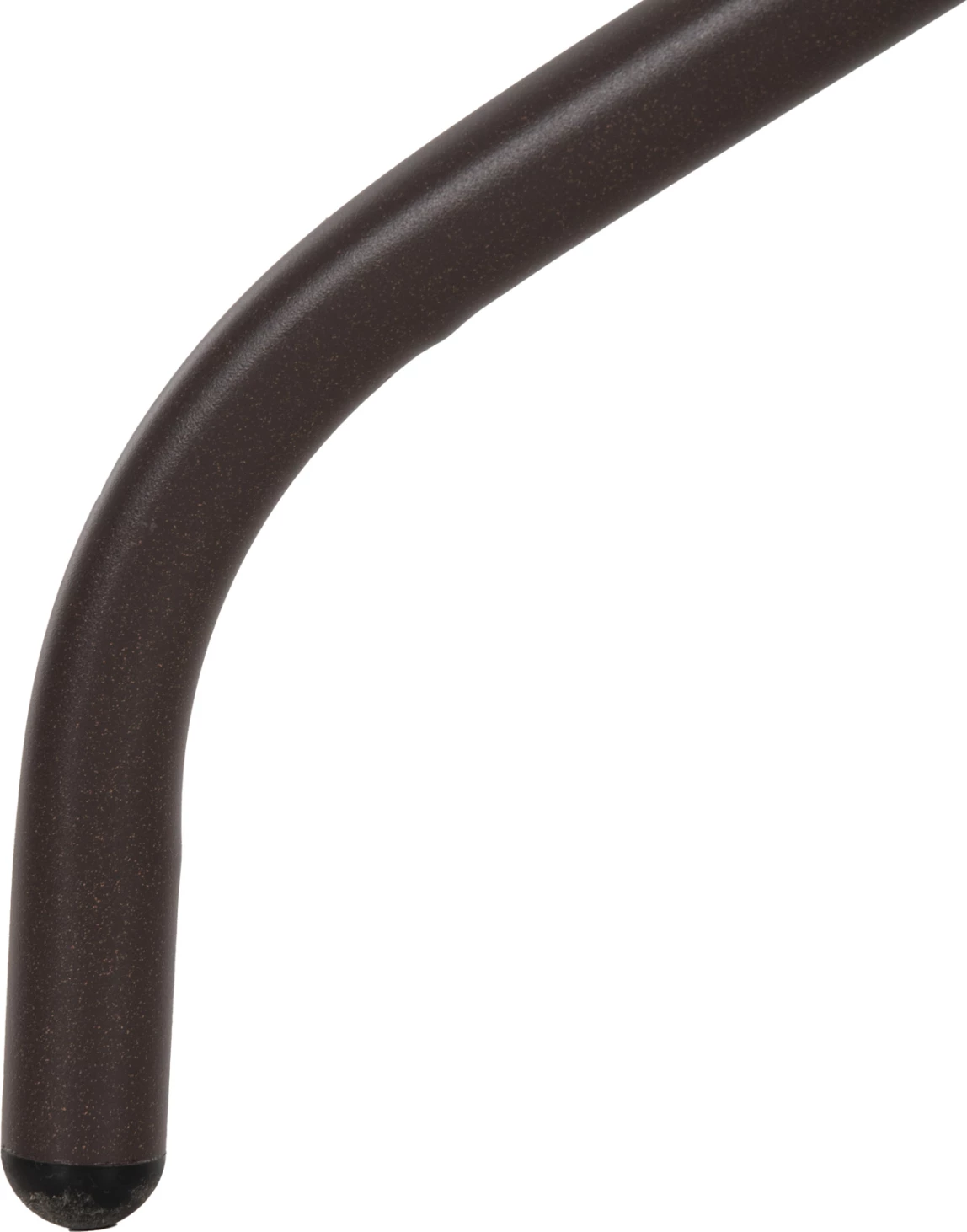 Tavolinë e jashtme katrore FIGO FH5972.02, ngjyrë kafe, metal-xham, 80x80x71 cm