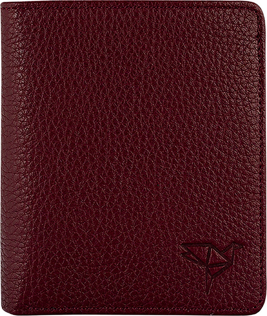 Portofol për burra, Zoozie Bags, ngjyrë e kuqe claret, Kanada