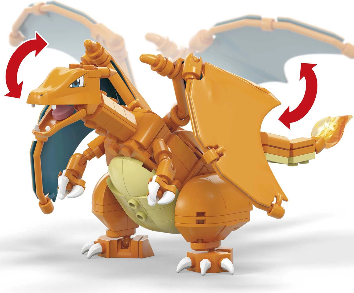 Pokemon Mega Charizard Construction Set