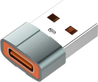 Adapter OTG LDNIO LC150 USB-A në USB-C, USB 3.0, gri