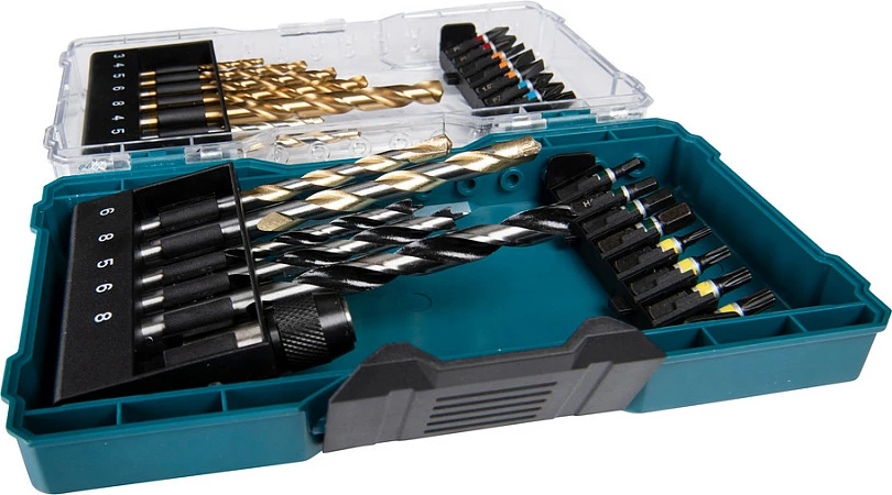Set burgjish dhe bitash Makita E-07054, 29 copë