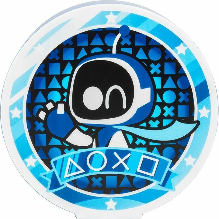 Lampë Paladone Astro Bot Box Light 16 cm, blu/bardhë
