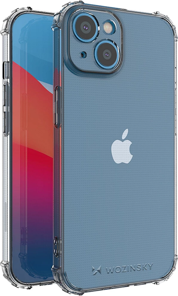 Mbështjellës Wozinsky Anti Shock për iPhone 14 Plus, Transparent