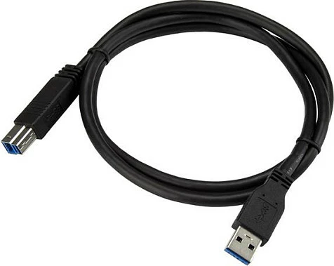Kabllo USB StarTech USB3CAB1M, USB-A në USB-B, 1m, USB 3.2 Gen 1, 5Gbps, e zezë
