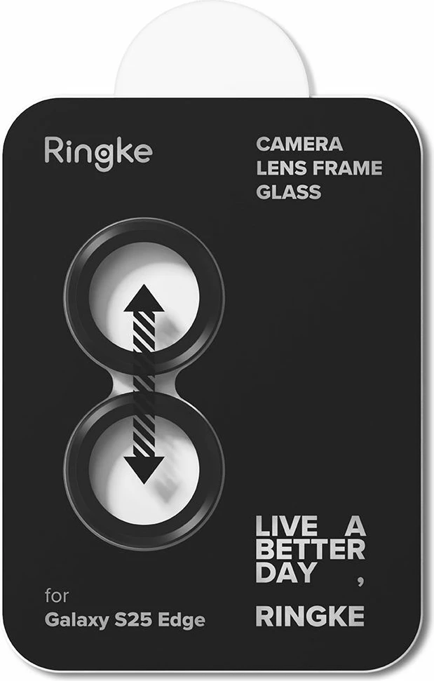 Mbrojtës xhami për kamerë Ringke për Samsung Galaxy S25 Edge, Transparent, 2 copë